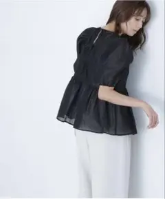 ブラウス シアー