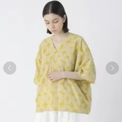 美品　プランテーション リングドットブラウスのサムネイル