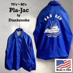 70s 80s Pla-Jac USA製 コーチジャケット L アラスカ 米国製のサムネイル