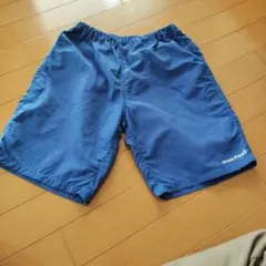 mont-bell 青 ハーフパンツ