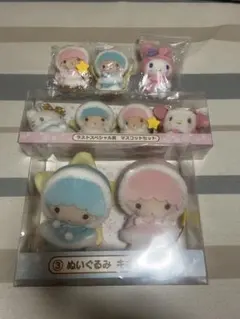 【激レア】サンリオ　キキララマイメロディハローキティぬいぐるみ・マスコットセット