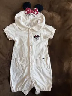 【futafuta】ミニーマウスロンパース 50-70cm