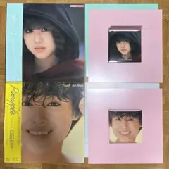 松田聖子 4th「風立ちぬ」5th「Pineapple」LPサイズジャケット