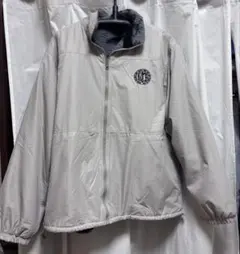 リバーシブルナイロンジャケット グレー・ブラック迷彩