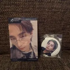 INI 西洸人　XQUARE スクエア　 W会員 トレカとミニ缶バッジ