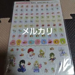 暁のヨナ　花とゆめ　付録　スケジュールシール　シール