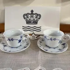 美品○Royal Copenhagen ブルーフルーテッド プレイン 深皿 2枚 - メルカリ