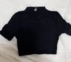 Ootd fashハイネック トップス ブラックのサムネイル