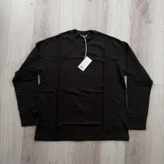 タグ付き　オーラリー　BRUSHED ORGANIC COTTON L/S 3のサムネイル