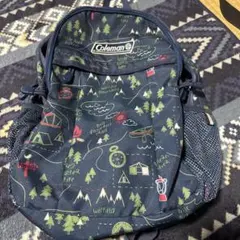 Coleman キャンプテーマリュック ネイビー