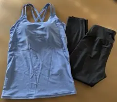 LAVA ラバ ヨガウェア タンクトップ＆レギンスセット Lサイズ