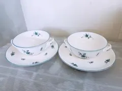 廃盤品 Noritake ノリタケ クラフトーン スープカップ&ソーサー 新品 SHOP偶然と必然の間 ノリタケ クラフトーン硬質陶器 カップ＆ソーサー 白