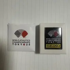 世界陸上TOKYO2025 セイコーピンバッジ