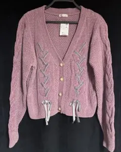 00s 希少 axes femme ビッグリボン ビジューレース編みピンクカーデ 楽天市場】axes femme（カーディガン・ボレロ｜トップス