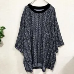 TIGHTBOOTH TBPR 半袖ニット 刺繡ロゴ オーバーサイズ Lのサムネイル