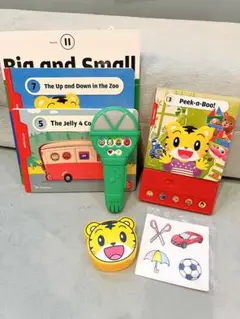こどもちゃれんじEnglish マイク・音絵本・ハッピーセット 英語パズル