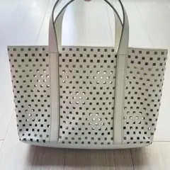 Agnès b. Voyage メッシュ トートバッグ ホワイト
