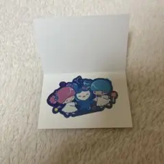 ツウィ ツブリー キキララ ステッカー