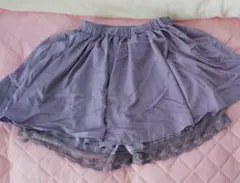 スカート キュロット ラベンダー PAGEBOY