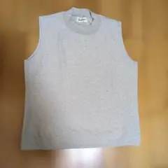 Belbottita グレー ノースリーブニット