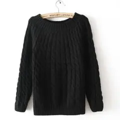 限定価格！厚手ケーブルニット