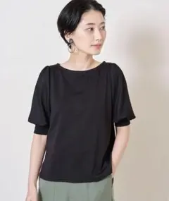 &.NOSTALGIA 前後2WAY袖チュールポンチプルオーバーのサムネイル