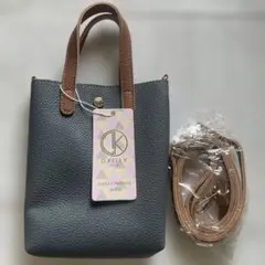 D.KELLYショルダーバッグ ダークブルーのサムネイル