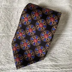Christian Dior CRAVATEネクタイ 100%シルク　総柄