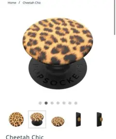 Cheetah chic POPSOCKETS ポップソケッツ
