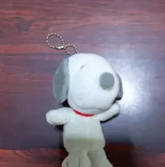 スヌーピー ぬいぐるみ キーホルダー付き 約10cm