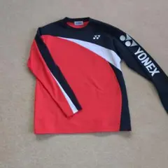 YONEX 長袖シャツ レッド