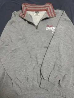 Lee Sport ニューヨーク・ヤンキース ハーフジップスウェット L