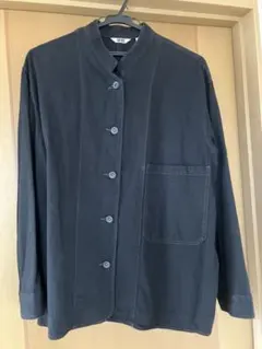 UNIQLO U スタンドカラージャケット M ブラックのサムネイル
