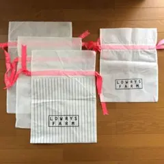値下げ！【美品】ローリーズファーム　ギフト袋　計4枚（中•小サイズ）
