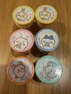 ちいかわ　モモンガ　古本屋　うさぎ　ハチワレ　スタンプ　台湾限定のサムネイル
