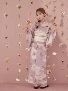 着画あり】dita 桜梅桃李 浴衣5点セット - メルカリ