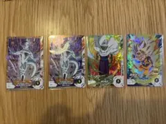 【DBスーパーダイバーズ】孫悟空DA/フリーザ2枚/ピッコロ1枚 4枚セット