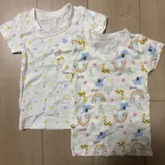 新品未使用　ベビー肌着 2枚セット 80cm