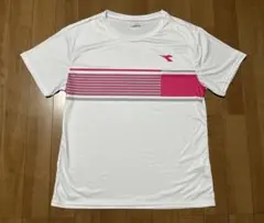 diadora テニスウェア Tシャツ ホワイトのサムネイル