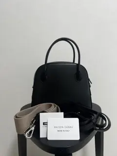 [美品]MAISON CANAU(メゾンカナウ) ROUND BOSTON（S）