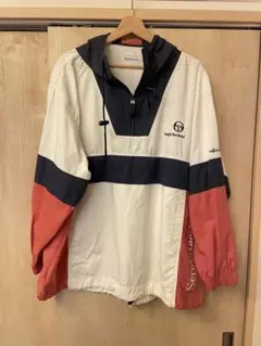 sergio tacchini ハーフジップパーカー　金沢大　名前入り　部活のサムネイル