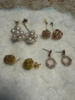 ピアス4点セット