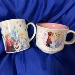 東京ディズニーランド　フローズンファンタジー　アナと雪の女王　マグカップ　２つ