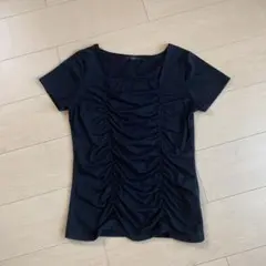 Tシャツ カットソー トップス　黒のサムネイル