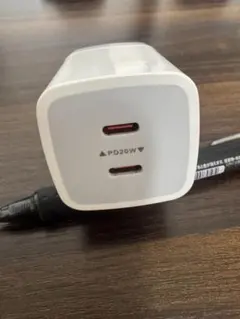 40W (PD充電器 USB-C 2ポート) Type-C 急速充電器