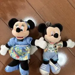 ハワイアウラニ限定　ミッキー&ミニーキーホルダー