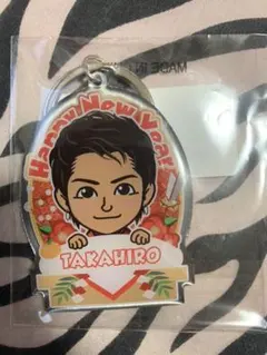 メタルキーホルダー EXILE TAKAHIRO オンラインガチャ