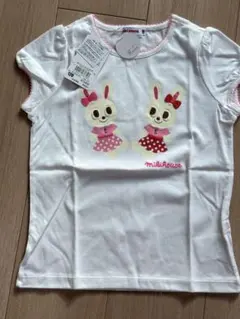 ミキハウス 100cm Tシャツ うさこ刺繍 完売商品 - メルカリ