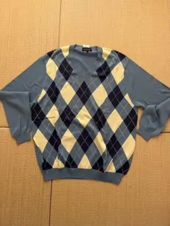Brooks Brothers アーガイルセーター L
