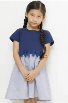 【タグ付き新品】むーのんのん　ワンピース　140cm